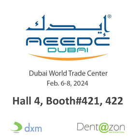 AEEDC logo with booth information Hall 4, booth #421, 422