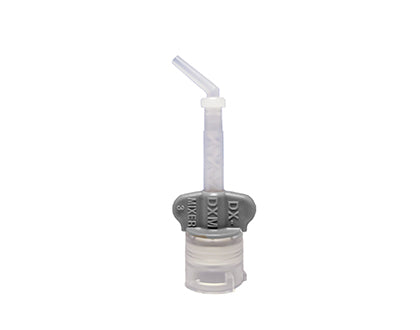 Core intra oral tip attached to DX mixer core build up mixing tip.