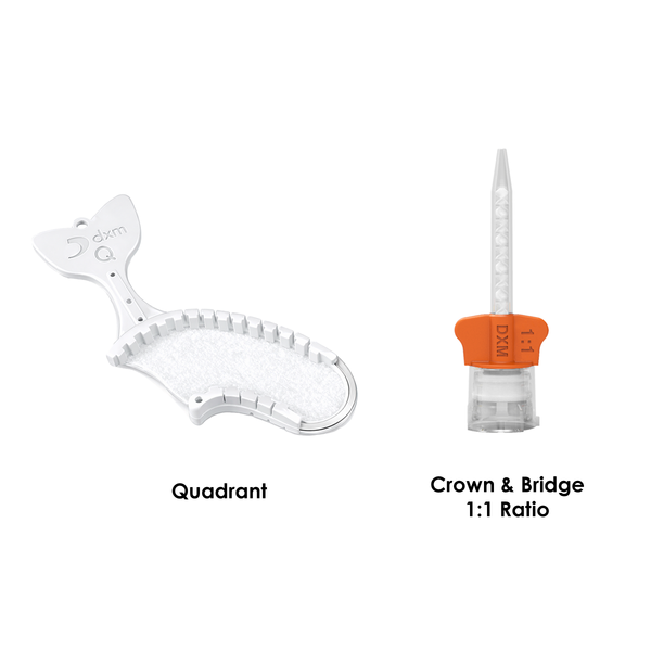 Fishbone Bite Tray and DX-Mixer Mixing Tip