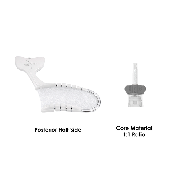 Fishbone Posterior Half Side and Core Material Mixing Tip