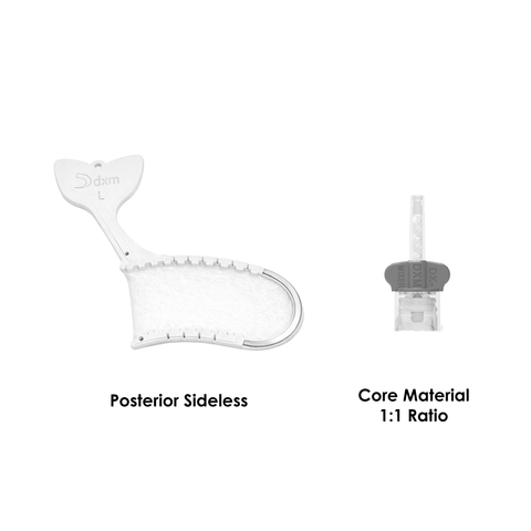 Fishbone Posterior Sideless and Core Material Mixing Tip