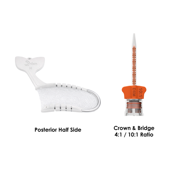 Fishbone Bite Tray and DX-Mixer Mixing Tip