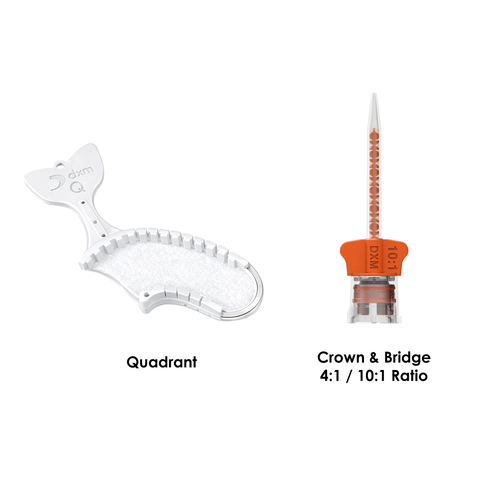 Fishbone Bite Tray and DX-Mixer Mixing Tip