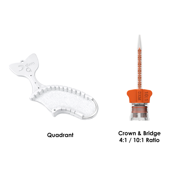Fishbone Bite Tray and DX-Mixer Mixing Tip