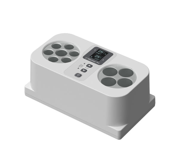 Empty c-warmer dual with different slot configuration.