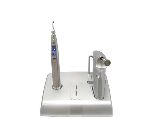 Endo-apex 2 in 1 cordless endodontic obturation system. Contains Gutta easy endodontic obturation gun and Friendo condensation pen.