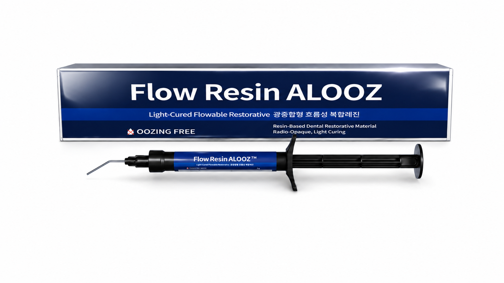 Flow Resin ALOOZ Box and syringe