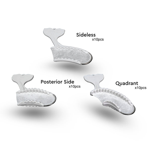 [$5 off] DIBT Stainless-Steel Hybrid Frame Disposable Impression Bite Tray