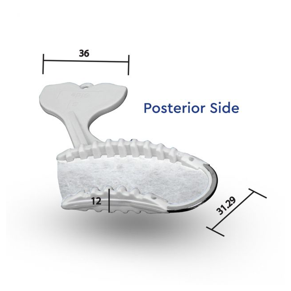 DIBT Stainless-Steel Hybrid Frame Disposable Impression Bite Tray