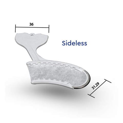 DIBT Stainless-Steel Hybrid Frame Disposable Impression Bite Tray