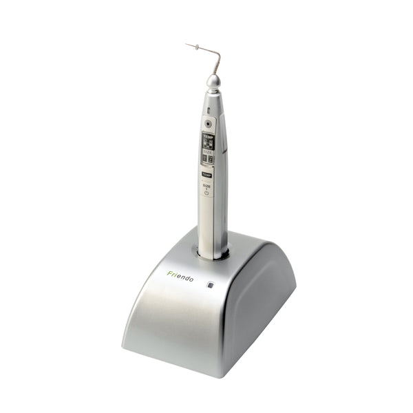 Friendo Vertical Condensation Pen stored in Charging Base