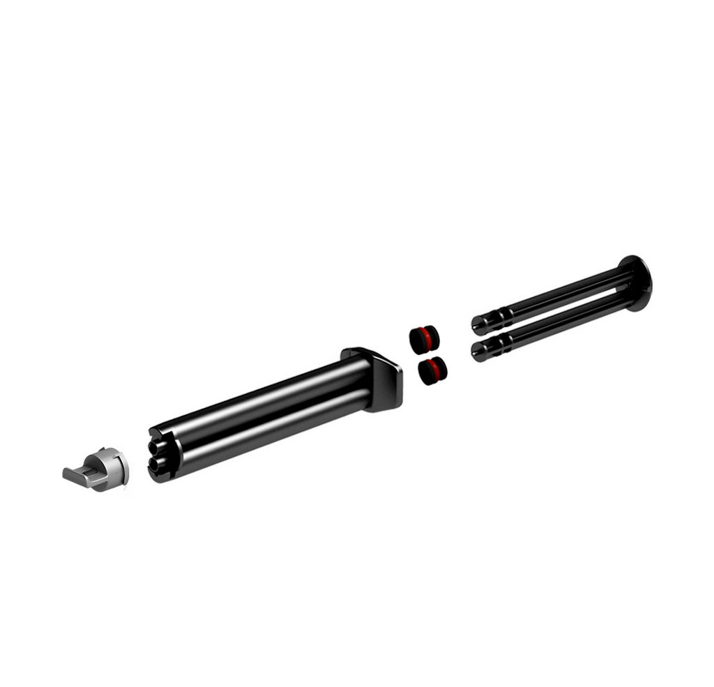 Dual Barrel syringe components