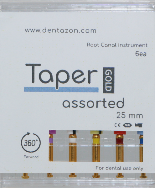 Taper Gold Assorted 25