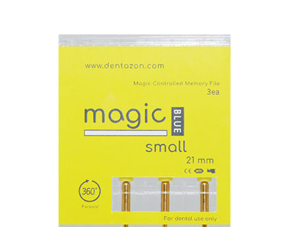 Magic Blue controlled memory small files containing 3 files.