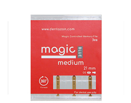 Magic Blue controlled memory medium files containing 3 files.