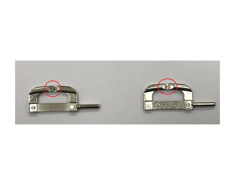Single-Sided - IPR Metal Auto Interproximal Reduction Strip 15 grade versus 90 grade.